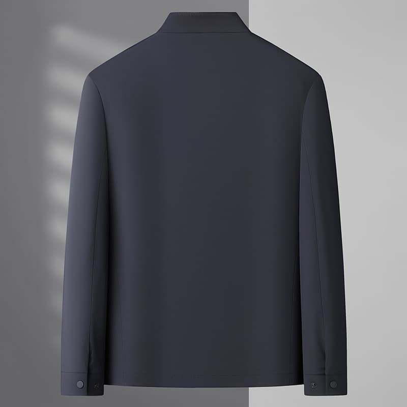 50代メンズファッション アウター スタンドカラー【おしゃれな薄手ジャケット】 ビッグサイズ対応