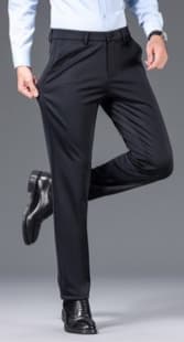 50代メンズファッション パンツ/ズボン 至高の【美脚スラックス】