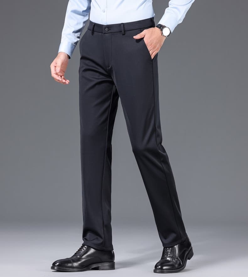 50代メンズファッション パンツ/ズボン 至高の【美脚スラックス】