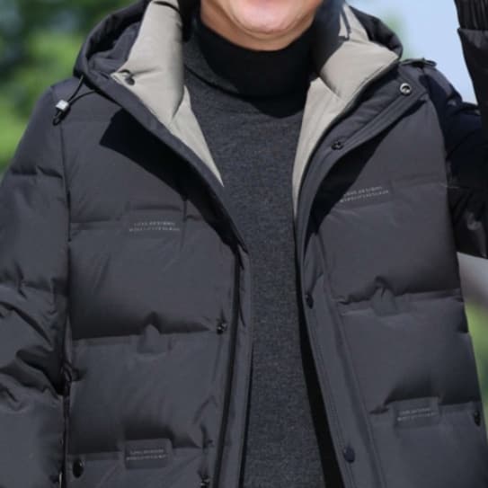 50代メンズファッション　アウター 高級中綿【ダウンジャケット】大き目サイズ