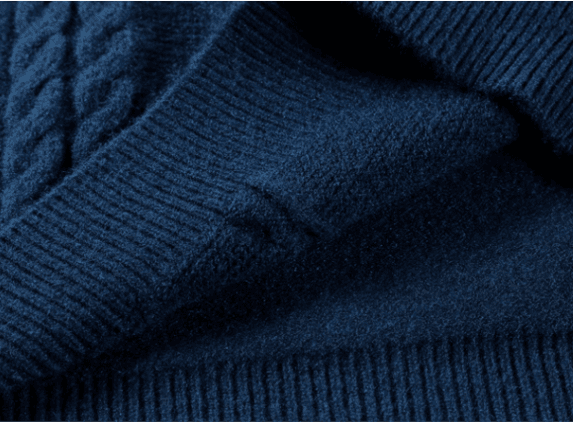 50代メンズファッション トップス ハイネック 【リブ編み ケーブル柄セーター】