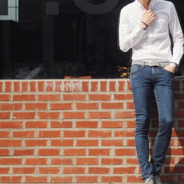 50代メンズファッション パンツ  ストレートシルエット【 ウォッシュ加工デニムパンツ】