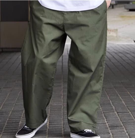 50代メンズファッション　パンツ/ズボン ワイドシルエット 【きれいめリラックスパンツ】