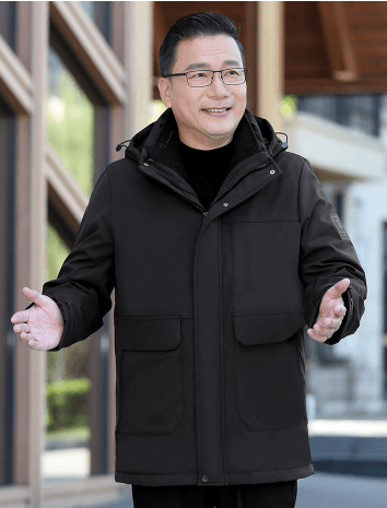 50代60代メンズファッション アウター 中綿入り【機能性ダウンジャケット】
