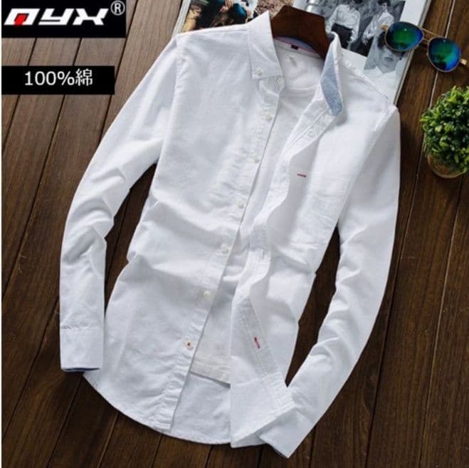 50代メンズファッション  上質コットン  【ボタンダウン・シャツ】