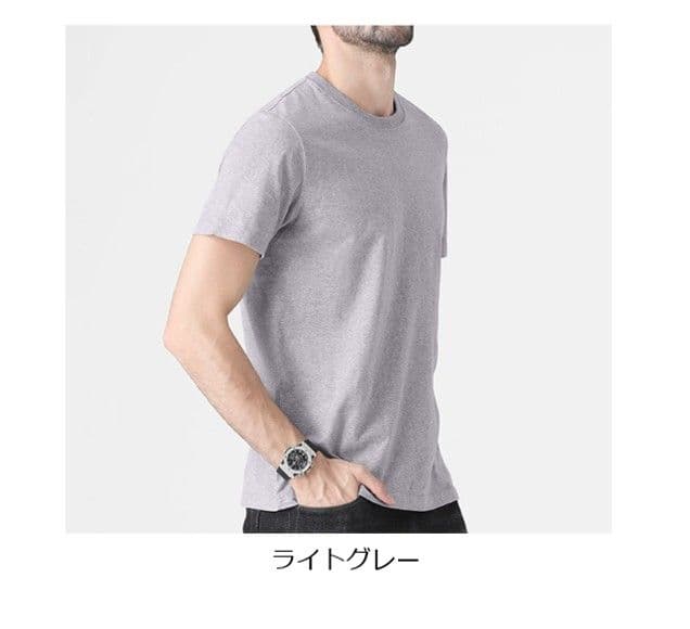 50代メンズファッション   美シルエット 選べる【クルーネック半袖シャツ 全11カラー】