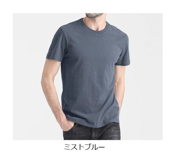 50代メンズファッション   美シルエット 選べる【クルーネック半袖シャツ 全11カラー】