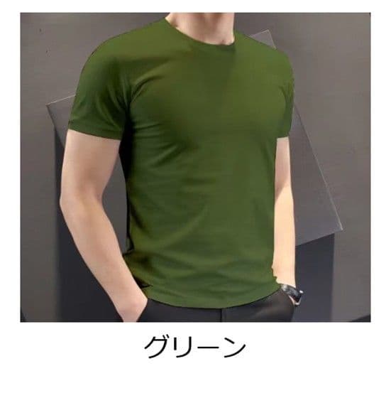 50代メンズファッション  上質シルエット 【丸首半袖シャツ・カットソー】