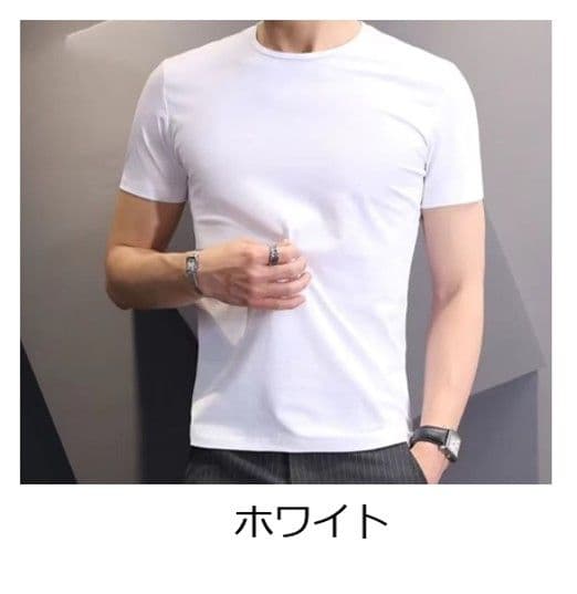 50代メンズファッション  上質シルエット 【丸首半袖シャツ・カットソー】