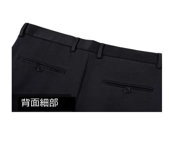 ストレッチ素材【スリムフィット・スラックス】（夏用と春秋用の2種類あり）