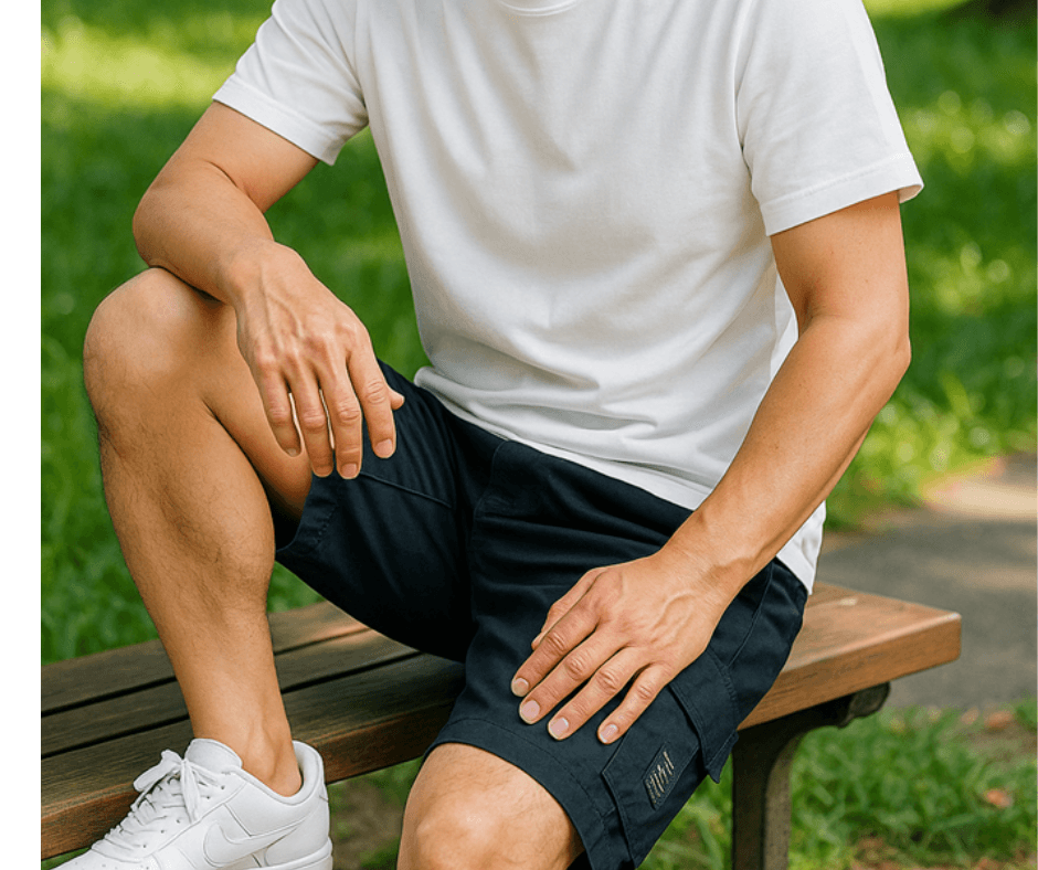 50代メンズファッション 涼やか快適【ハーフパンツ】