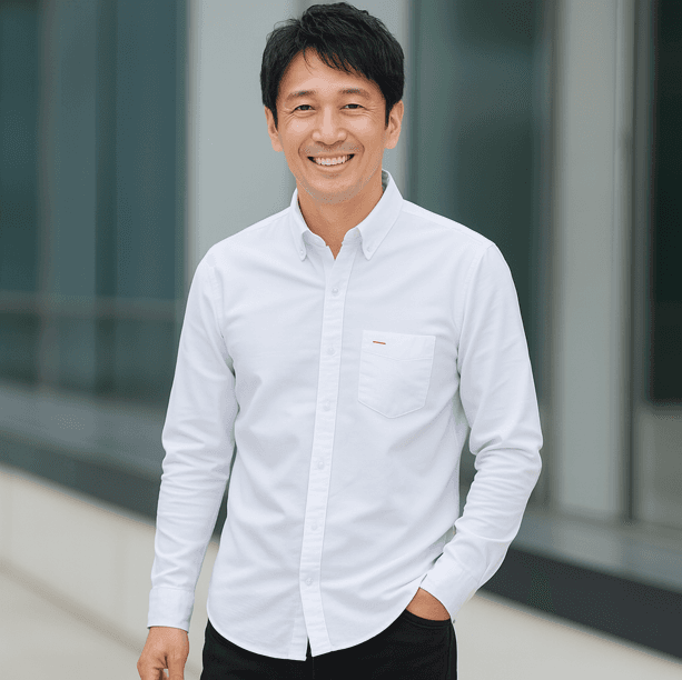 50代メンズファッション  上質コットン  【ボタンダウン・シャツ】