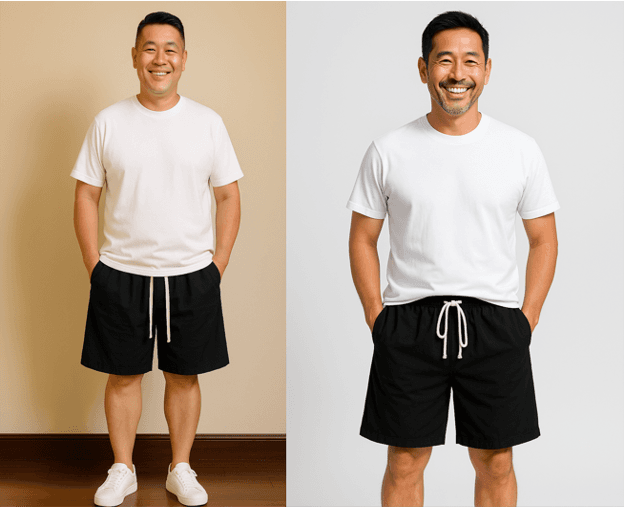 50代メンズファッション リラックス【ワイドハーフパンツ】大き目サイズ対応