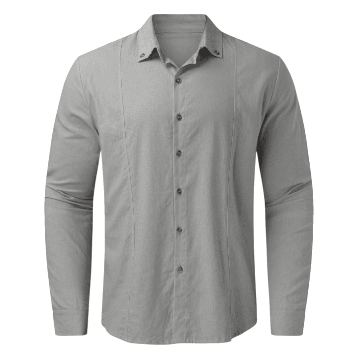 50代メンズファッション トップス 上質【リネンシャツ】