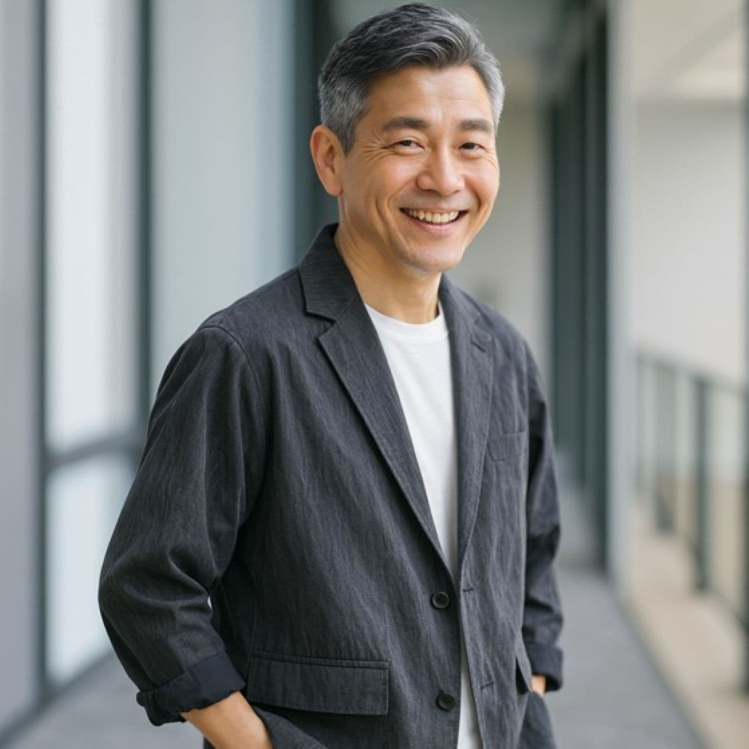 50代メンズファッション 大人の余裕を演出する【リラックステーラードジャケット】