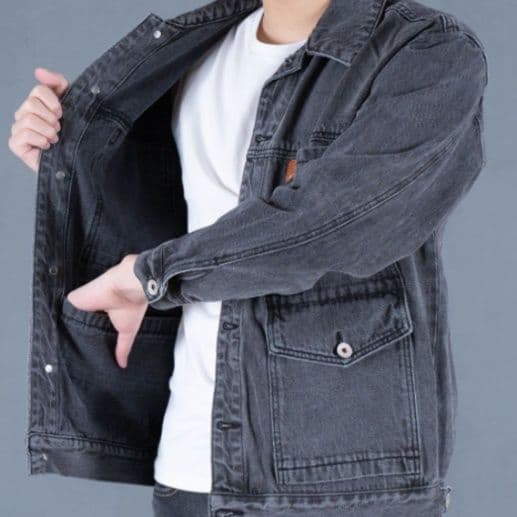 50代メンズファッション 　アウター　ワークテイスト 【デニムジャケット】