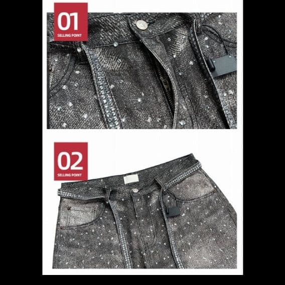 50代メンズファッション　【デニムジーンズ】 全2色展開