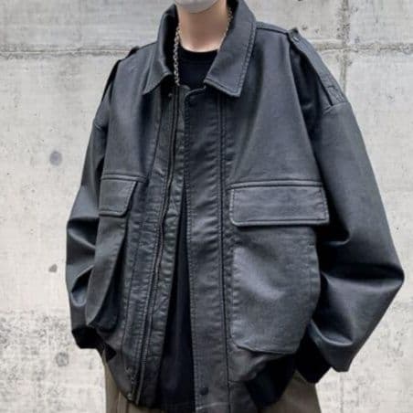 50代メンズファッション　アウター大人の【本革ジャケット】