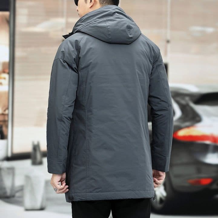 50代メンズファッション アウター 大人の上質【フード付コート】