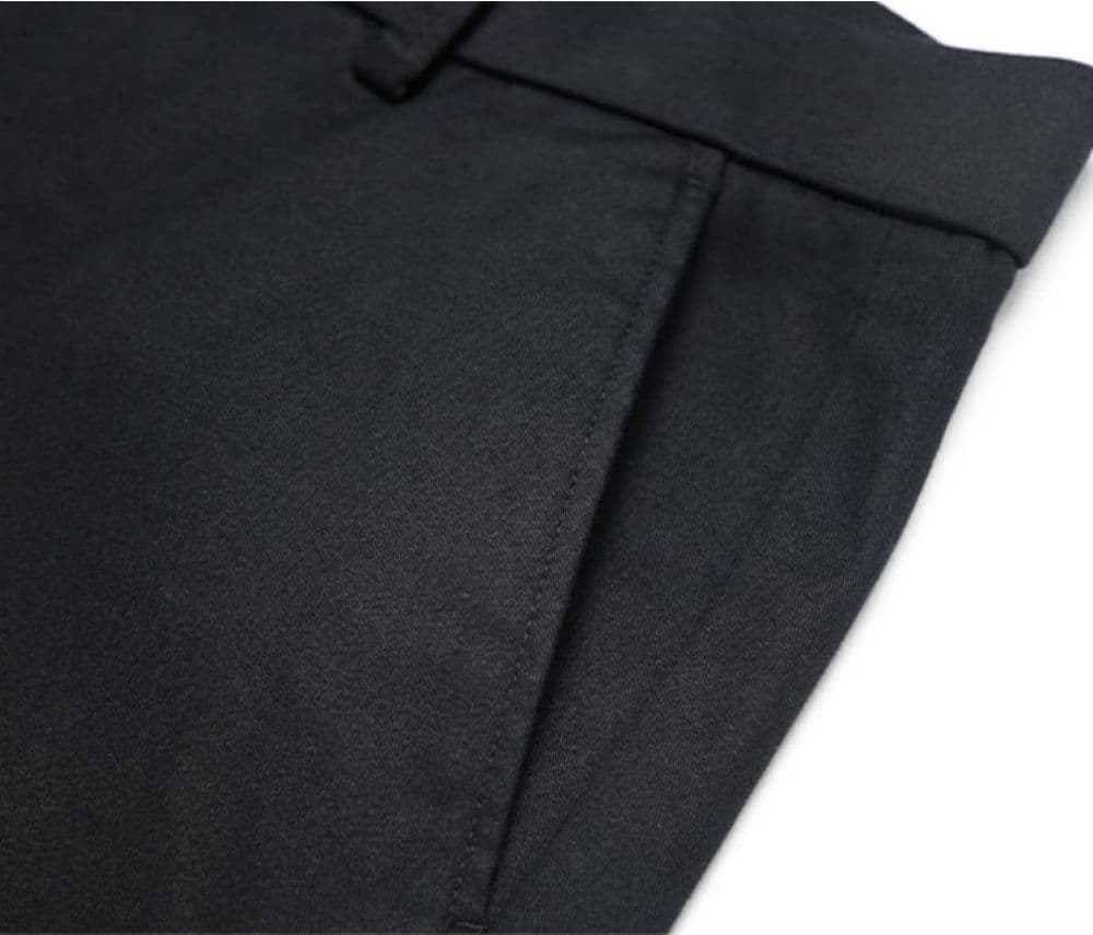 50代メンズファッション パンツ/ズボン 【ゆったりシルエット・センタープレススラックス】