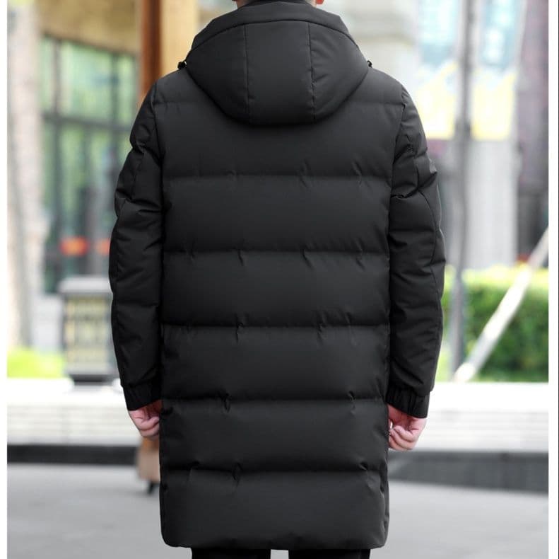 50代メンズファッション アウター 【軽量ダウンロングコート】