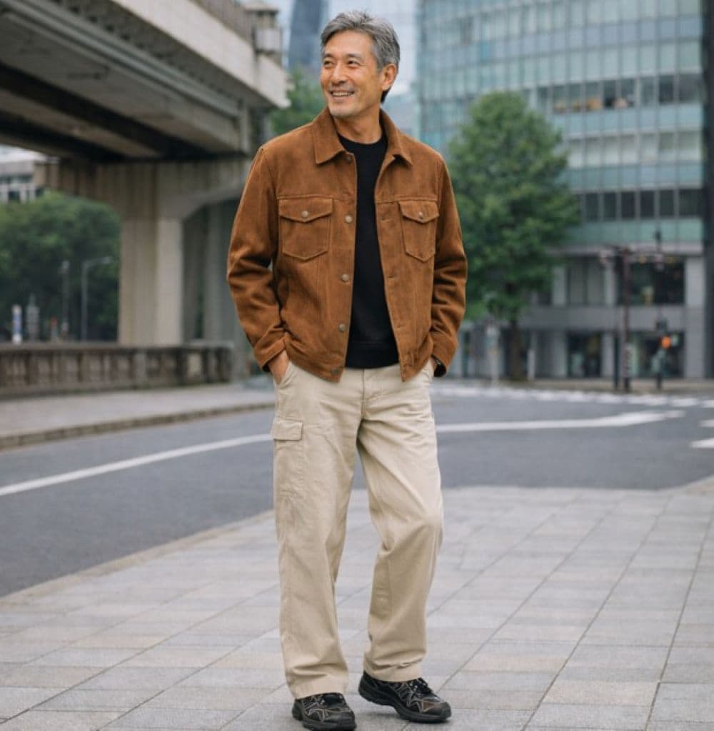 50代メンズファッション 大人の風格漂うヴィンテージスエード【本格レザージャケット・革ジャン】★在庫少