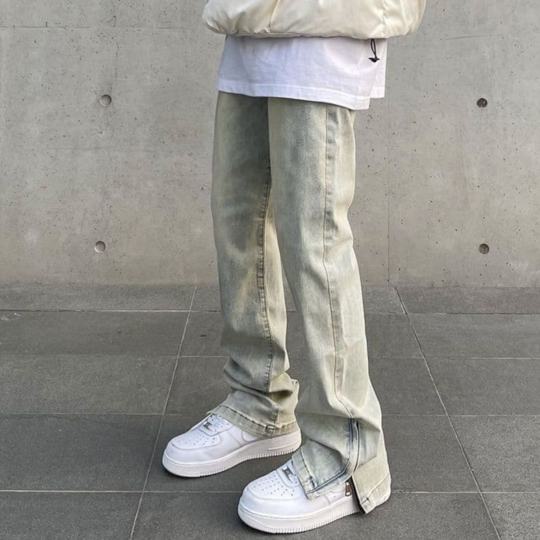 50代メンズファッション  ゆったり着古し風 【デニムパンツ】