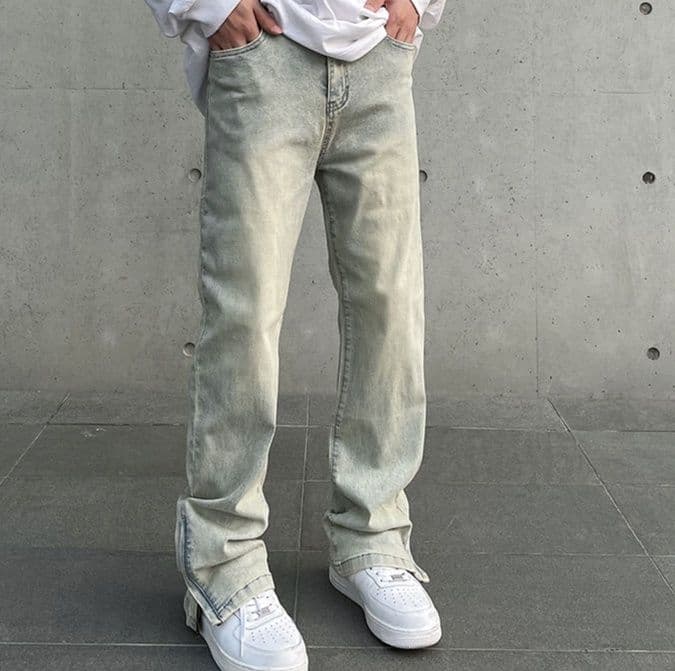 50代メンズファッション  ゆったり着古し風 【デニムパンツ】
