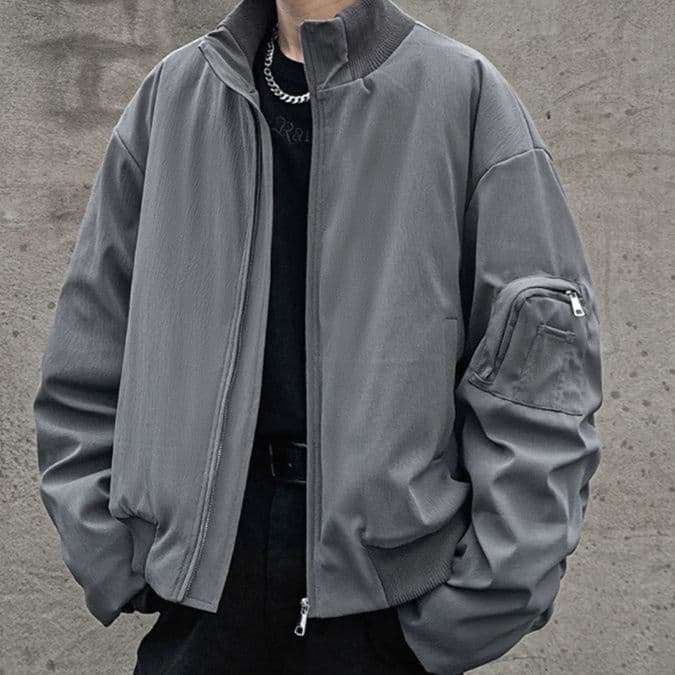 50代メンズファッション トップス 上品【シルエット軽量ブルゾン】