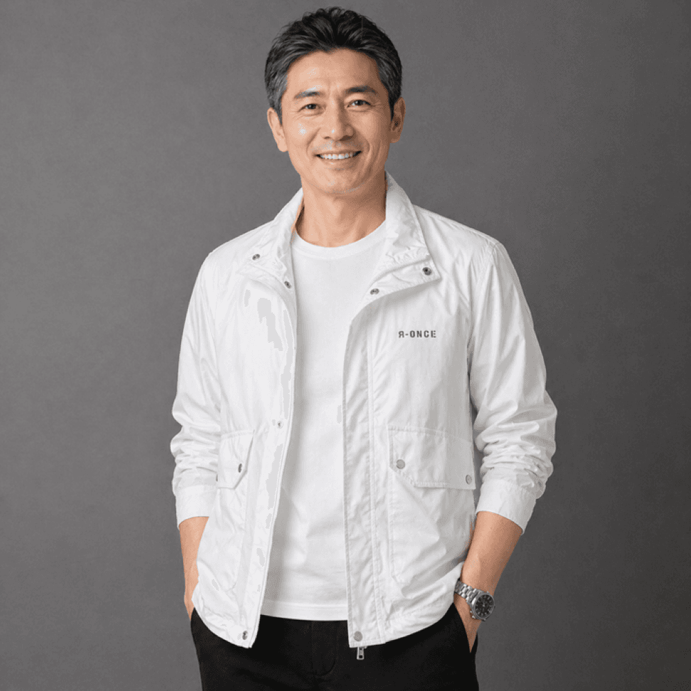 50代メンズ　【薄手ジップアップ・ジャンパー】