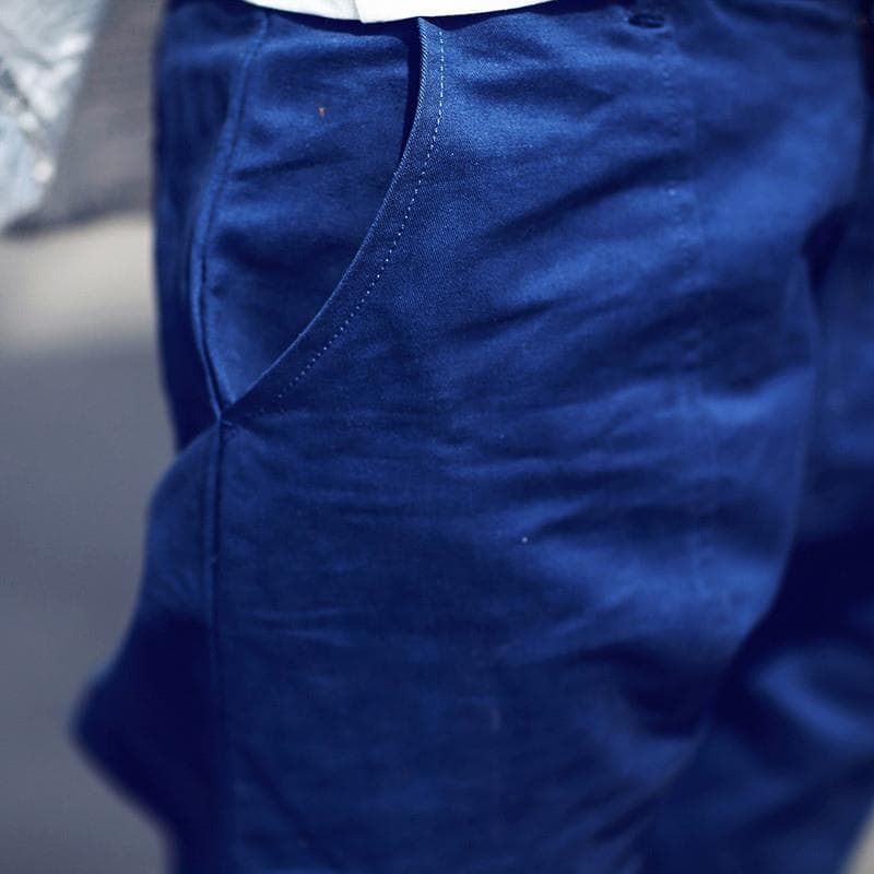 50代メンズファッション パンツ/ズボン　上質素材ジョガーパンツ