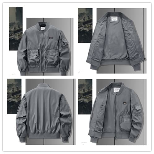 50代メンズファッション 　防寒【MA-1フライトジャケット】