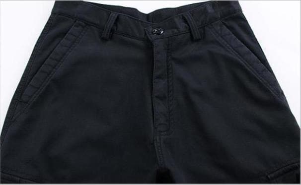 50代メンズファッション パンツ/ズボン ゆったりミリタリー 多機能カーゴパンツ