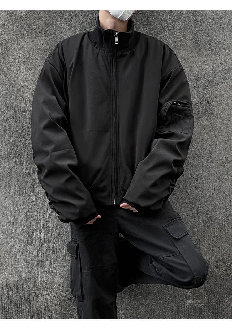 50代メンズファッション トップス 上品【シルエット軽量ブルゾン】