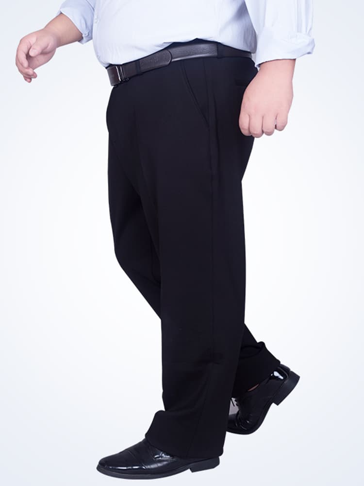 50代メンズファッション パンツ/ズボン ゆとり【ストレッチビジネススラックス】