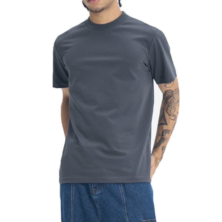50代メンズファッション トップス 上質コットン 【クルーネック 半袖Tシャツ】3カラー