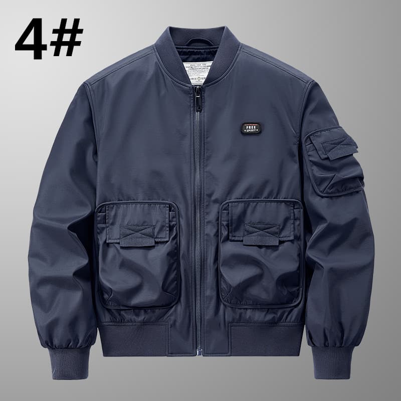 50代メンズファッション 　防寒【MA-1フライトジャケット】