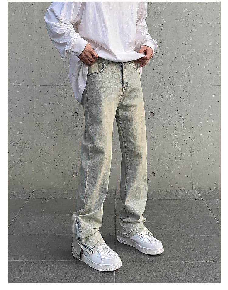 50代メンズファッション  ゆったり着古し風 【デニムパンツ】