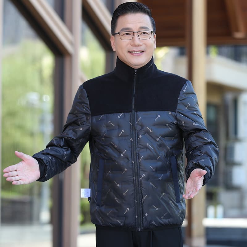 50代60代メンズファッション アウター 中綿入り【機能性ダウンジャケット】