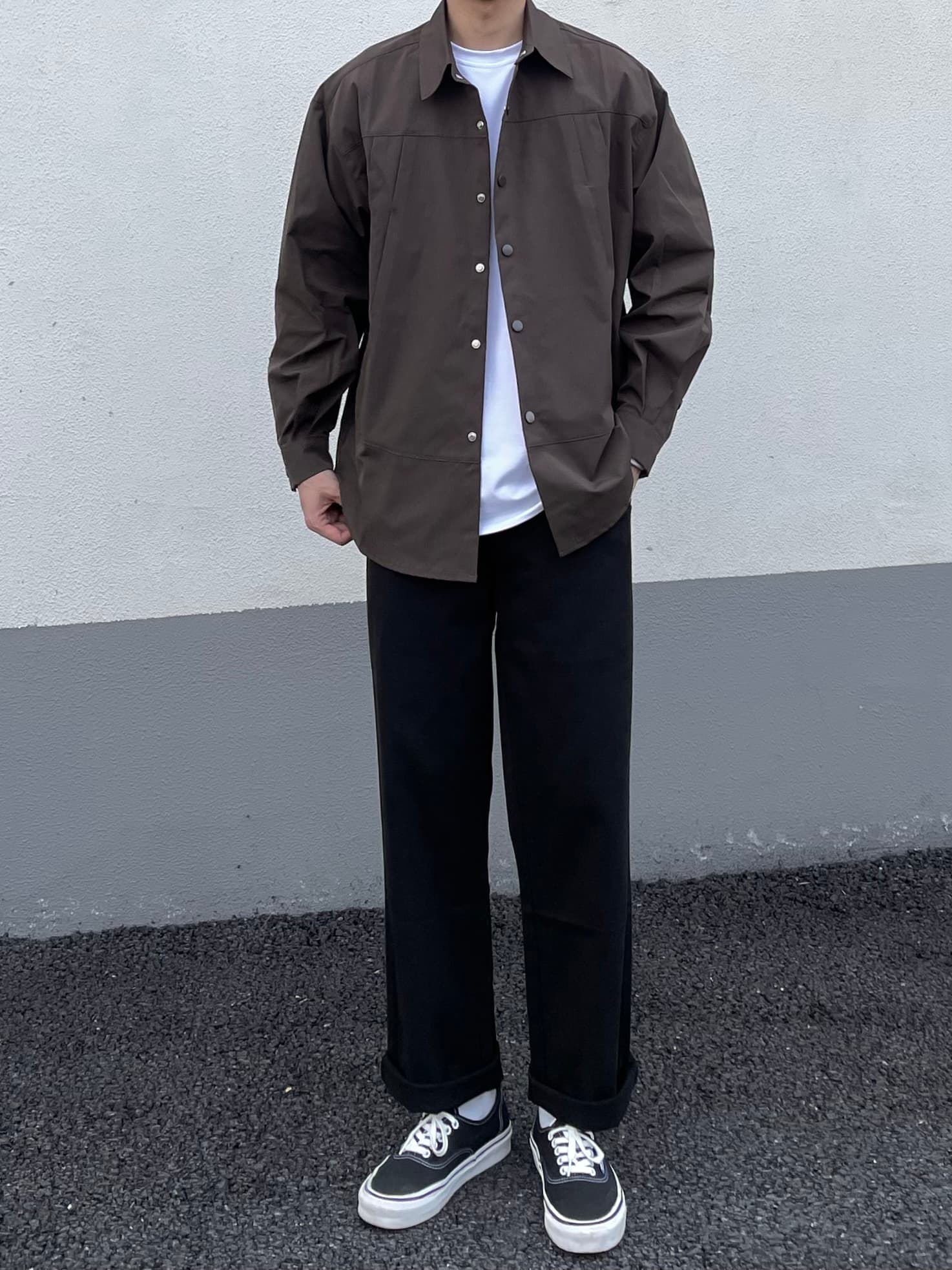50代メンズファッション パンツ/ズボン リラックスストレートチノパンツ