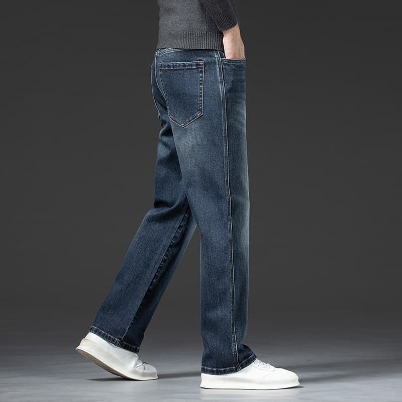 50代メンズファッション パンツ/ズボン ストレートデニムパンツ