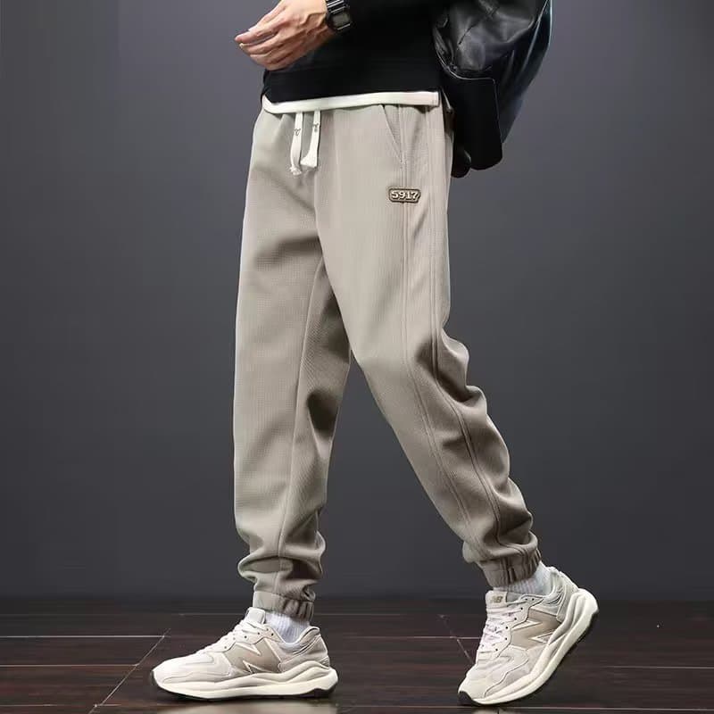 50代メンズファッション  楽らく【上質ジョガーパンツ】