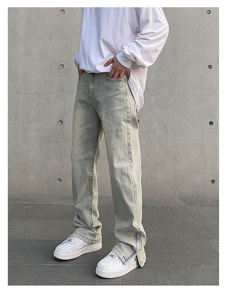 50代メンズファッション  ゆったり着古し風 【デニムパンツ】