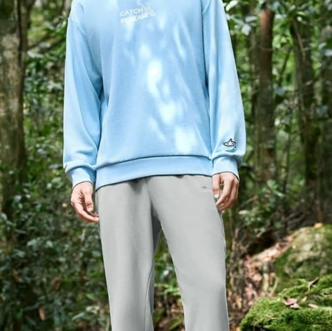 50代メンズファッション パンツ/ズボン ストレートパンツ リラックスストレートスウェットパンツ