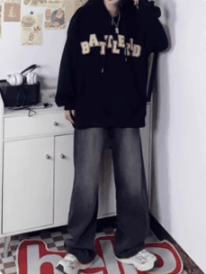 50代メンズファッション パンツ/ズボン ドローコード入りストレートデニム