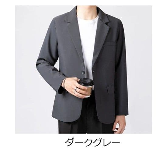 50代メンズファッション アウター ゆったりシルエット【テーラードジャケット】 4タイプ