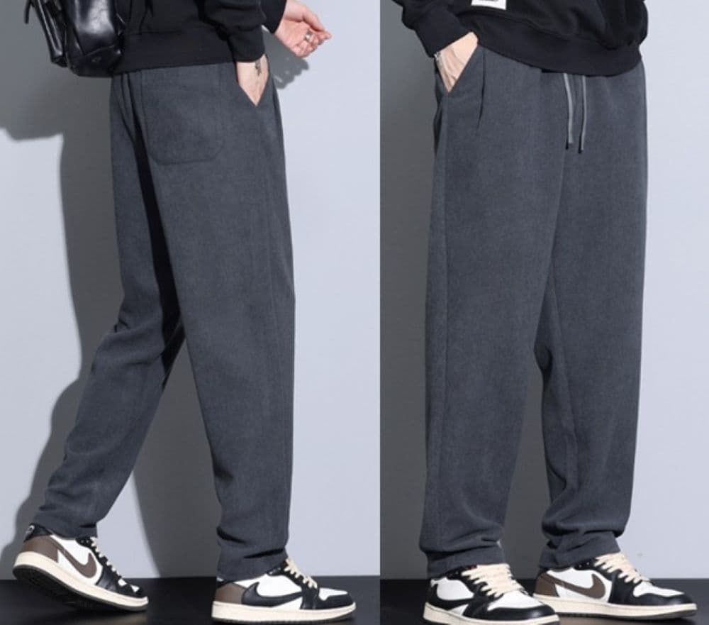 50代メンズファッション パンツ/ズボン 【万能ストレッチ厚手パンツ】