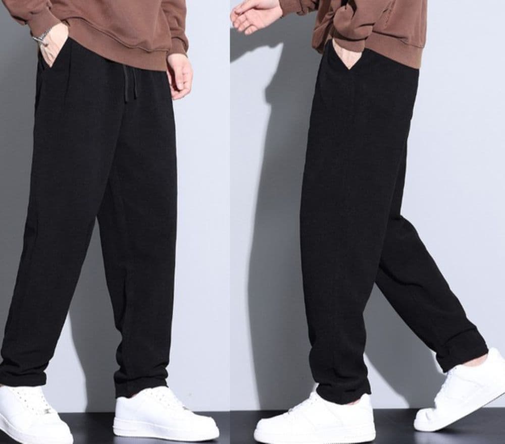50代メンズファッション パンツ/ズボン 【万能ストレッチ厚手パンツ】
