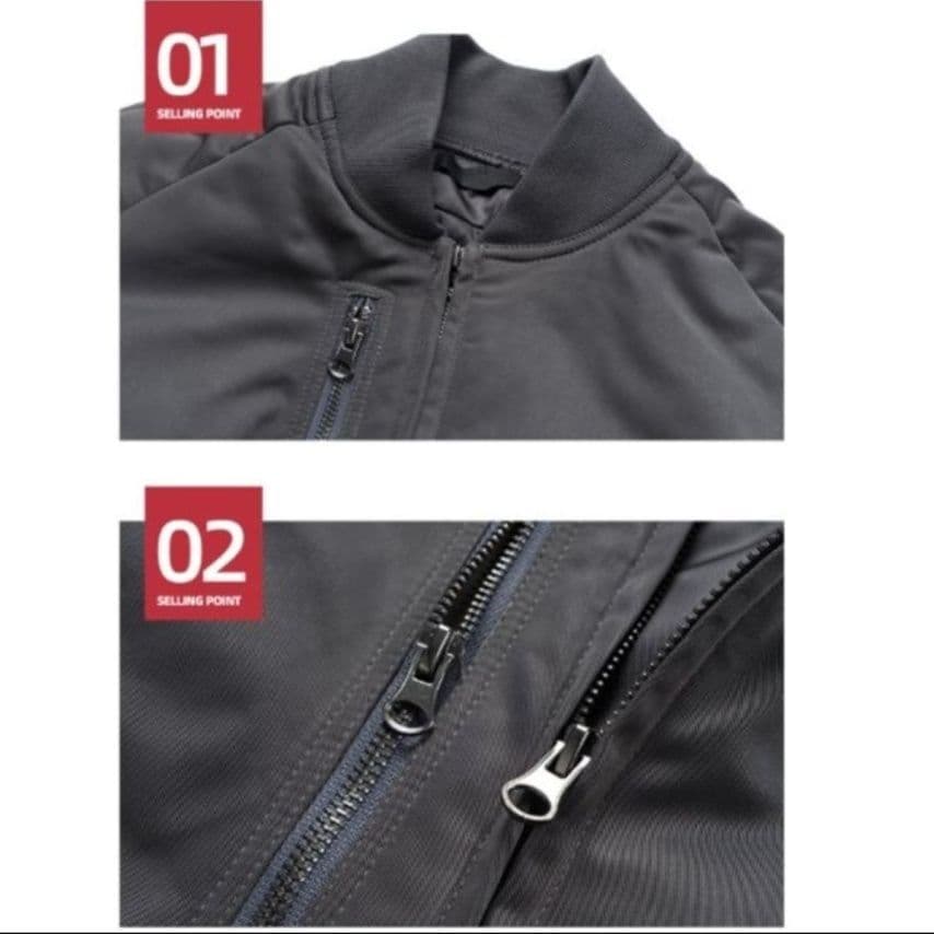 50代メンズファッション DESIGNED【中綿入りアウタージャケット】