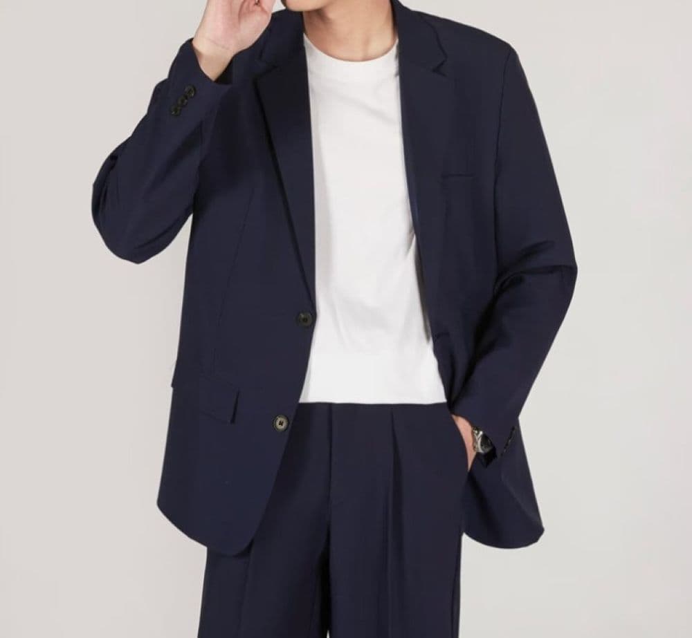 50代メンズファッション アウター ゆったりシルエット 【テーラードジャケット】